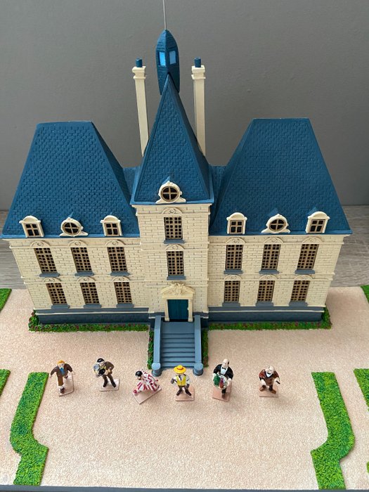 Tintin - Figurine Pixi 46208 - Château de Moulinsart + 13 figurines - (2005)