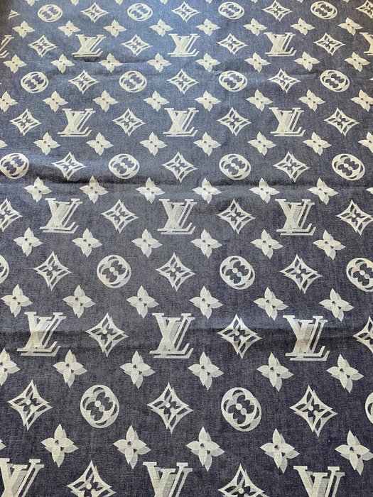 apotek mikroskopisk Optimisme Louis Vuitton stof - 140 x 190 cm - Bomuld - 2019 - Catawiki