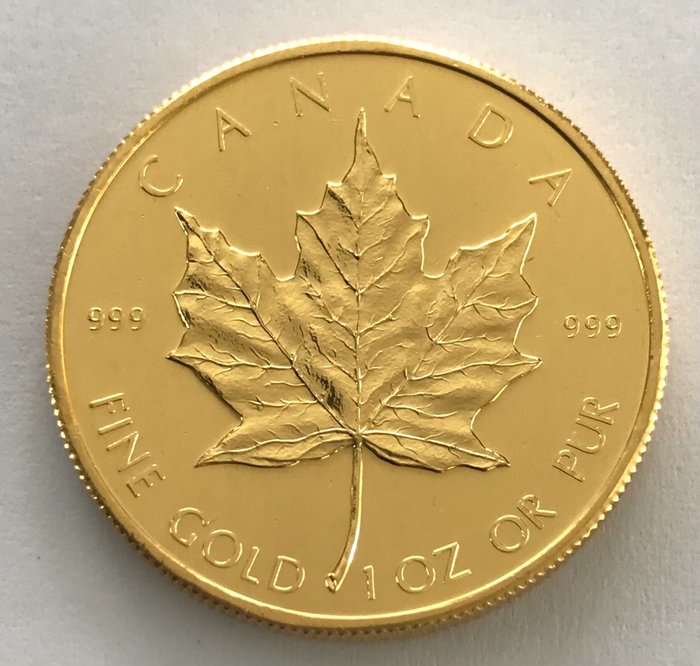 Canada. 50 Dollars 1979 Maple Leaf - 1 oz