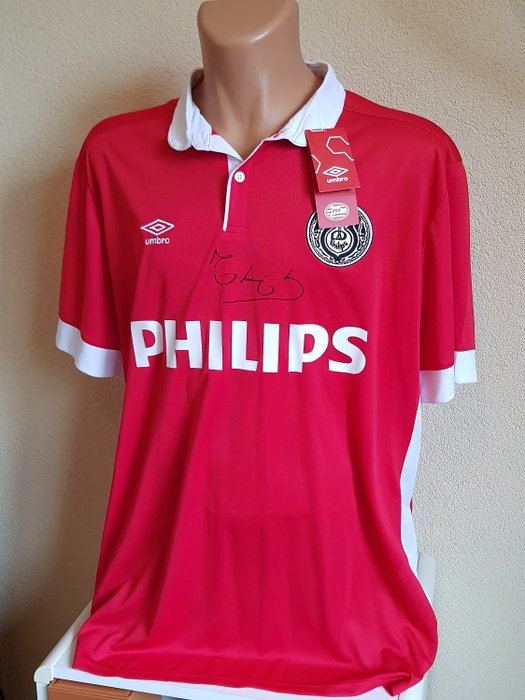 PSV limited Edition Heritage shirt (old PSV logo) - Campionato olandese di calcio - Willy van der Kuijlen (Mister PSV) - Maglietta/e