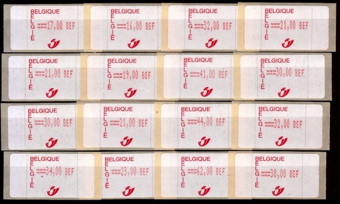 België 1999 - Automaatzegels Proefuitgifte AMIEL - OBP ATM 99A