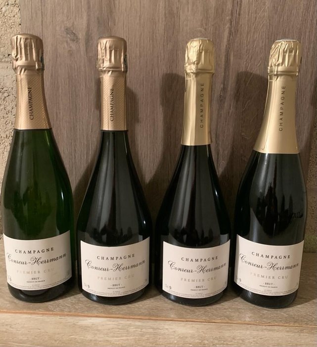 Conreur-Herrmann Premier Cru - Champagne Brut - 4 Bottles (0.75L)