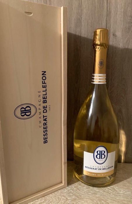 Besserat de Bellefon Cuvée des Moines Blanc de Blancs - Champagne Grand Cru - 1 Magnum (1.5L)