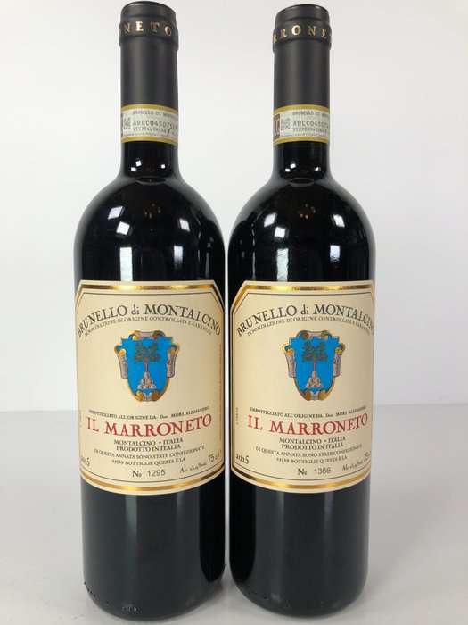 2015 Il Marroneto - 蒙达奇诺·布鲁奈罗 - 2 Bottles (0.75L)