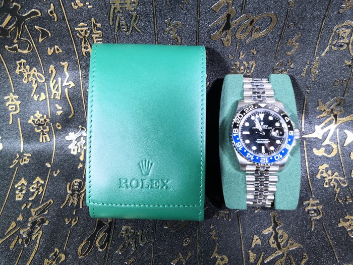 Høre fra symptom trompet Rolex - "NO RESERVE PRICE" Rolex Green travel watch case - Catawiki
