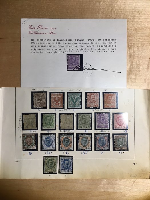 Italy Kingdom 1900/1945 - Collection of the period with complete sets and single pieces