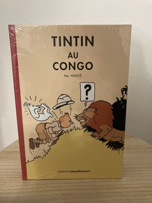 Tintin T2 - Tintin au Congo - Coffret lithographies couleur - 1 Album - Edición limitada - 2019