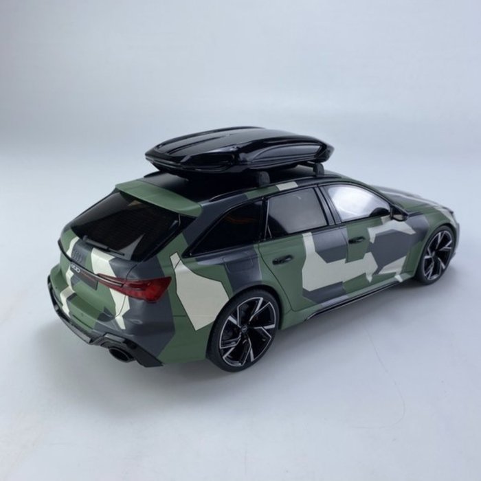 GT Spirit Audi RS6 C8 Avant 1:18 Camouflage mit Dachbox Shoppreis 149€