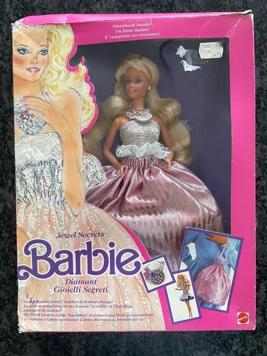 Barbie - jewel secrets - 1737 - Poupée Barbie Diamant Gioielli Segreti - 1980-1989 - Malaisie