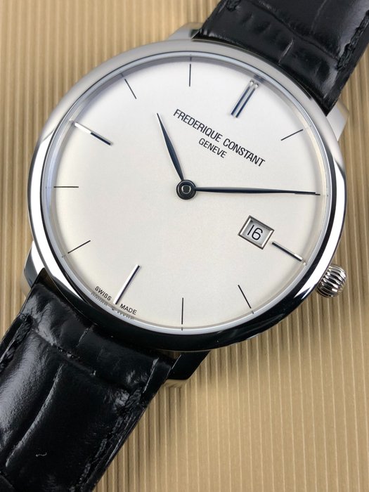 Preview of the first image of Frédérique Constant - Slimline Ultra Flat Automatic - FC-306S4S6 "NO RESERVE PRICE" - Men - 2011-pr.