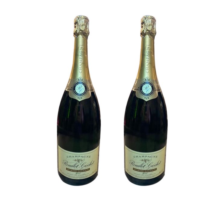 2012 Roualet-Crochet Brut Blanc de Blancs - Champagne 1er Cru - 2 Magnums (1.5L)
