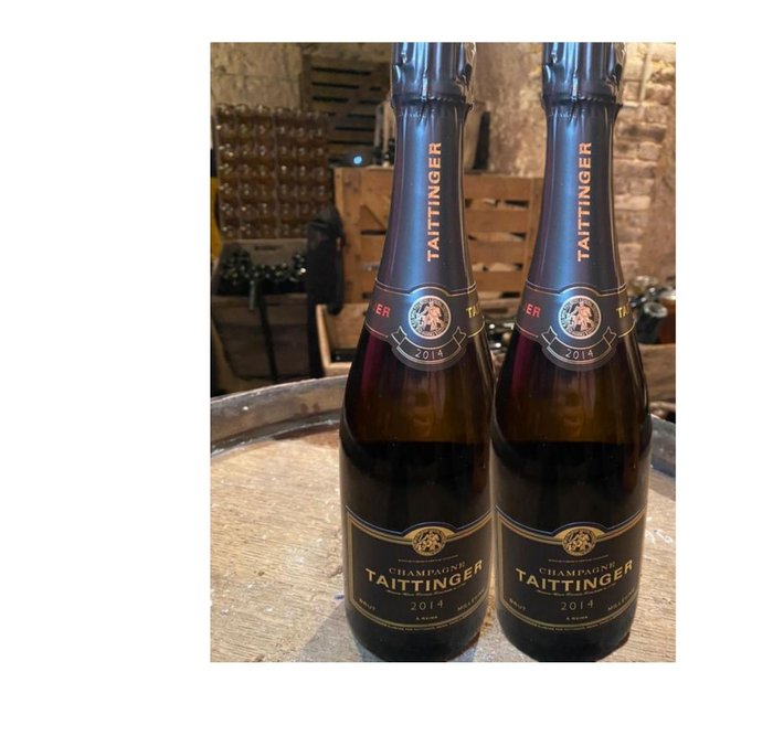 2014 Taittinger Brut Millesime - Champagne Brut - 2 Bottles (0.75L)