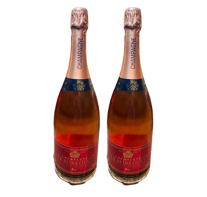 Maxime Blin Rose - Champagne Brut - 2 Magnums (1.5L)