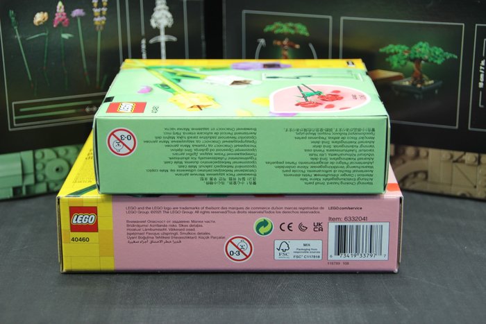 LEGO - Icons - 10311 - 10280 - Lego Orchidea / MISB - Bouquet di fiori /  MISB - Italy - Catawiki