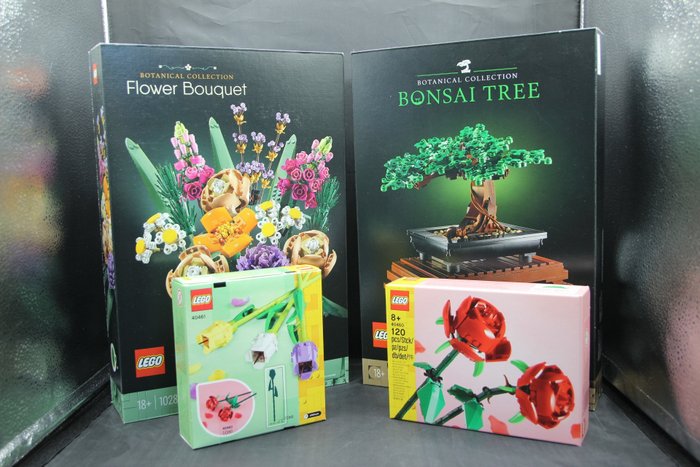 LEGO - Botanical Collection (4 Set) - Hard to Find It - Bouquet di