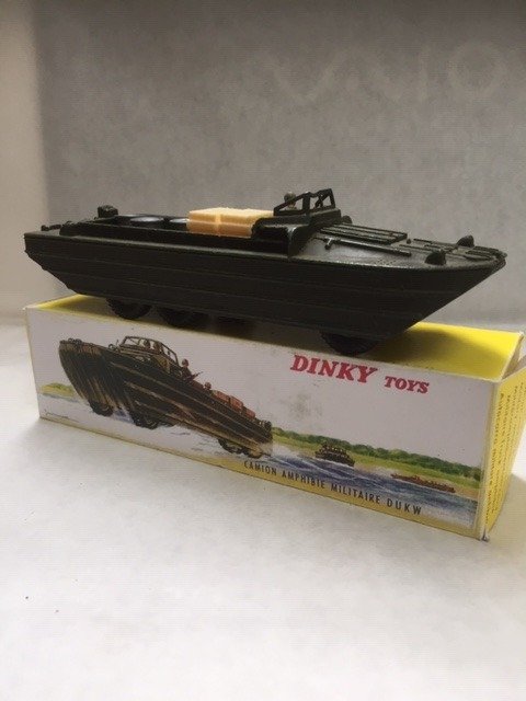Dinky toys boîte repro 825 camion amphibie militaire DUKW 