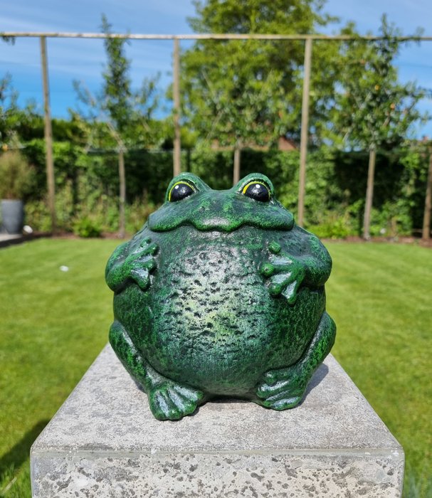 Figurine - Jolly Frog - Eisen (Gusseisen/ Schmiedeeisen)