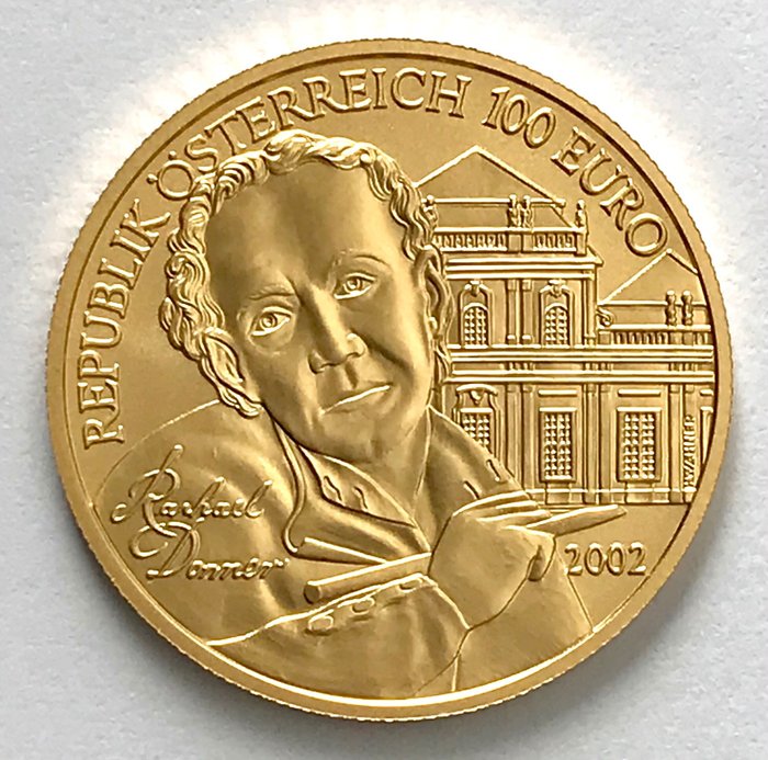 Oostenrijk. 100 Euro 2002 - Bildhauerei - Raphael Donner