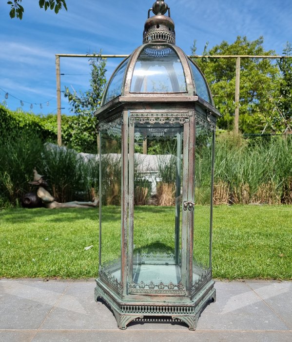 Lantern - Glass, metal