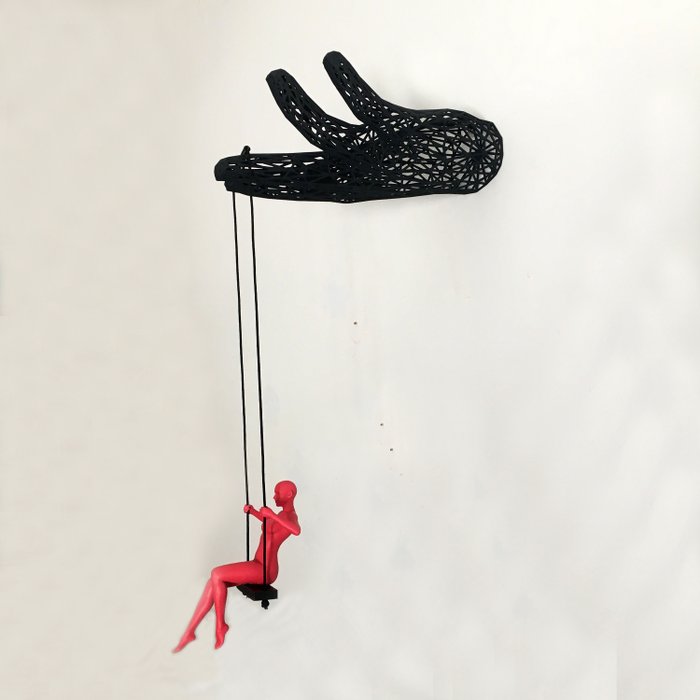 Image 2 of Andrea Giorgi - Freedom red (wall sculpture)