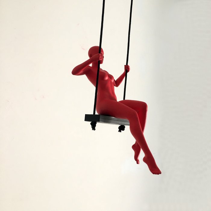 Image 3 of Andrea Giorgi - Freedom red (wall sculpture)