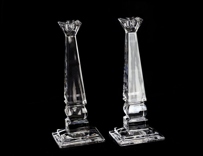 Lisa Mori - Inn Crystal Glass GmbH - Kerzenhalter (2) - Kristall