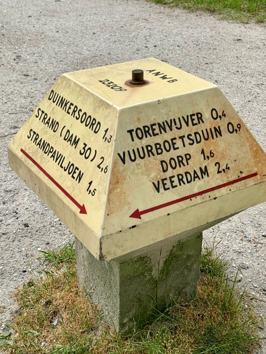 Vlieland ANWB ghid rutier ciupercă 9 - Piatră