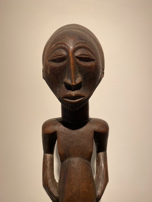 Ancestor statue (1) - Wood - Hemba - Belgian Congo 