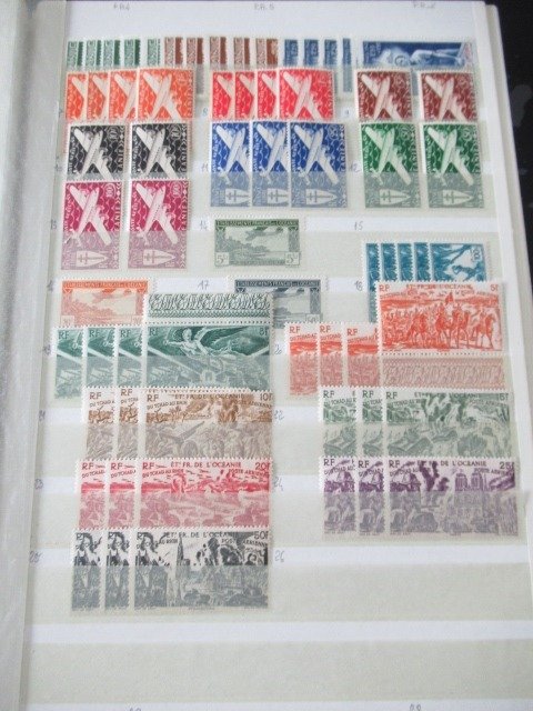 Franse kolonie - Significant collection of stamps - Volume 2.