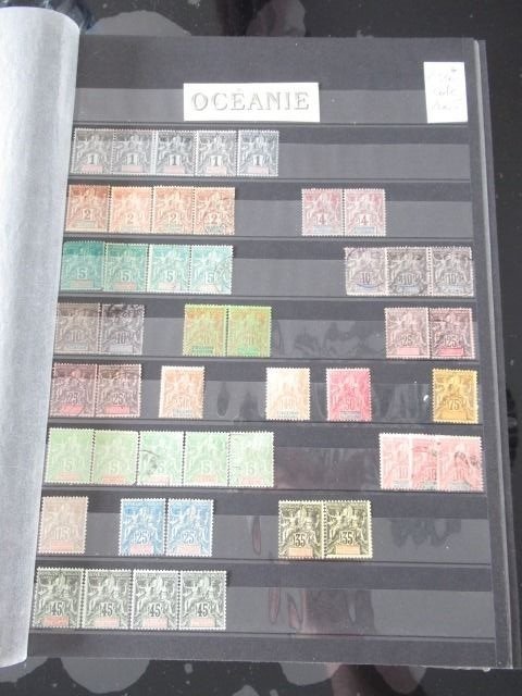 Oceanië - Significant collection of stamps