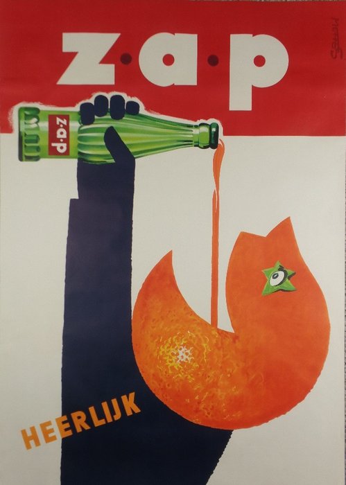 Frans Mettes – ZAP limonade – jaren 1950