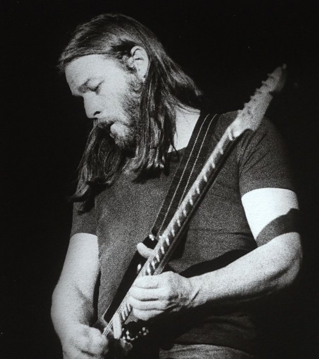 David Gilmour, Pink Floyd - David Gilmour, Amsterdam, 1972 Photo Gijsbert Hanekroot - Fotograaf - set persoonlijk - 2020/2020