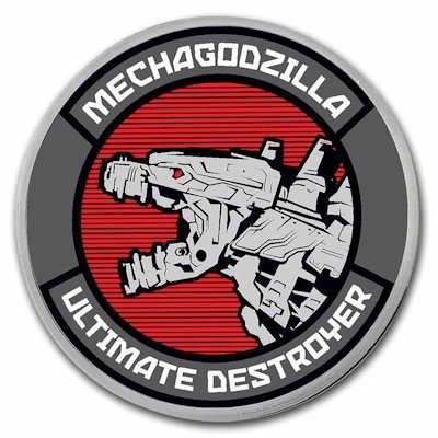 Niue. 2 Dollars 2021 - Godzilla vs. Kong: Mechagodzilla Colorized - 1 Oz Blister