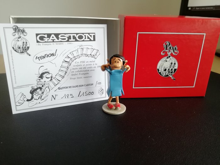 Gaston - Pixi 4723 - Gaston nu dans un carton - (1998)