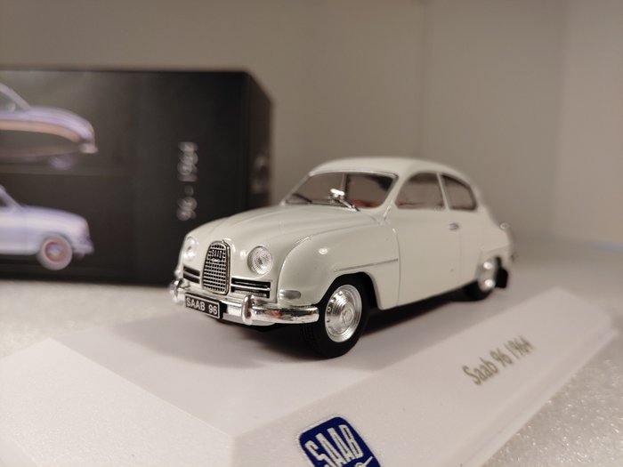 Saab Car Museum Collection - 1:43 - Saab 96 - 1964 Wit
