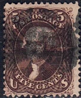 United States of America - Lovely cancelled Yvert no. 20