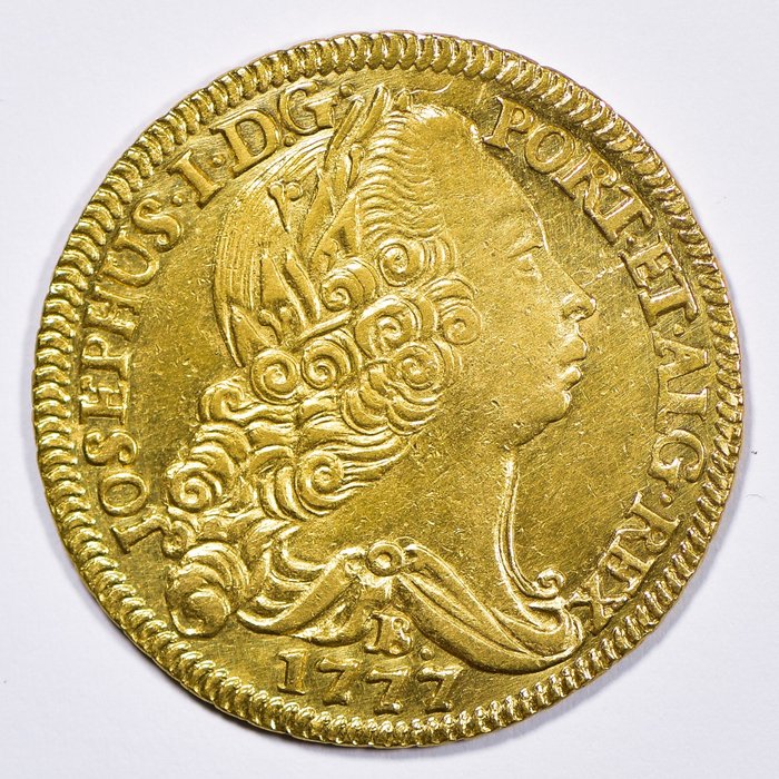 Brazil (Colonial). D. José I (1750-1777). Peça (6.400 Reis) 1777 B - Bahia