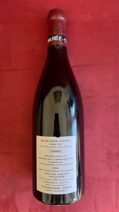 2006 Domaine de la Romanée-Conti - Romanée-Conti Grand Cru - 1 Bottiglia (0,75 litri)