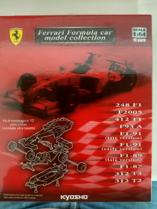 Kyosho - 1:64 - Ferrari special F1 collection 20 automobiline F1 Da anno 1977 a 2006 - Extremely rare set