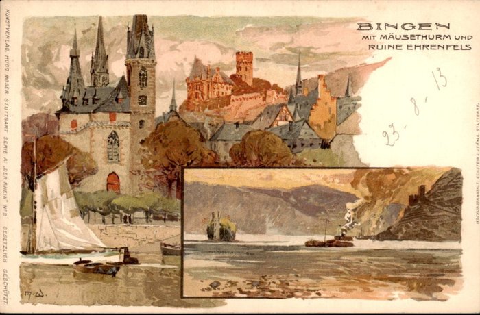Allemagne - Europe, Ville et paysages - Cartes postales (Collection de 111) - 1900-1950