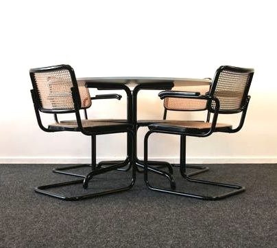 Marcel Breuer Thonet Dining Room, Breuer Dining Room Chairs