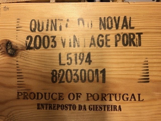 2003 Noval - Porto Vintage Port - 6 Flaskor (0,75L)