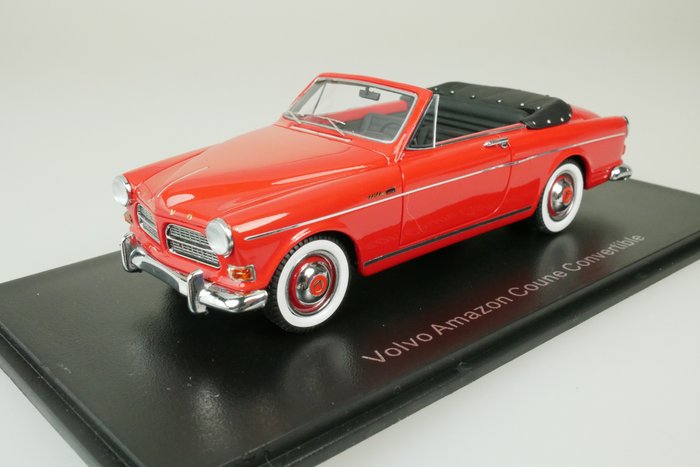 Neo Scale Models - 1:43 - Volvo Amazon Coune Cabrio  - 1963 - red