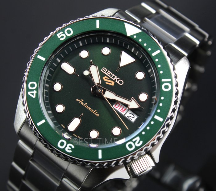 Preview of the first image of Seiko - 5 Sport Automatic Green Dial - 6R36SRPD63K1 - Men - 2022.
