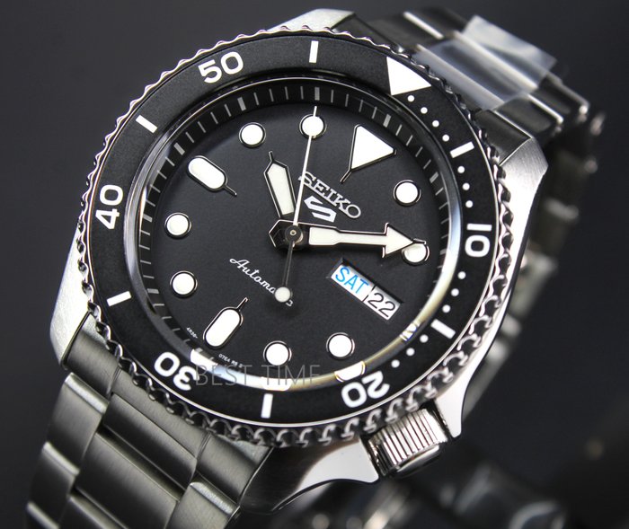 Preview of the first image of Seiko - "NO RESERVE PRICE" Sport 5 Automatico - 4R36-SRPD55k1 - Men - 2023.