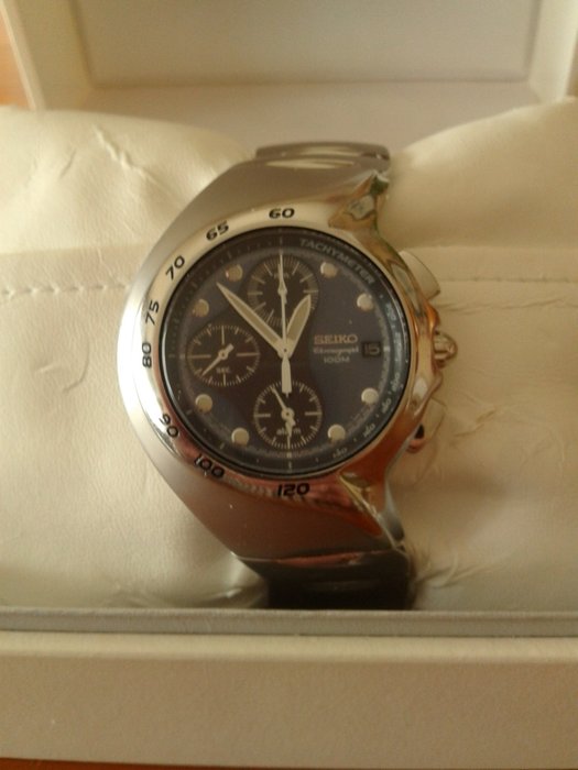 Seiko - alarm chronograph timer - SNAO 63P1 7t62 oamo - Homme - 2000-2010 |  Barnebys
