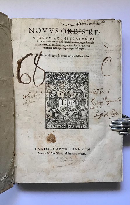 Huttich, Johan - Novus orbis regionum ac insularum veteribus incognitarum - 1532