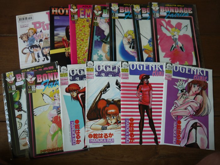 Adult Manga - Ogenki Clinic, Bondage fairies and more - 13 x sc - Softcover - Erstausgabe