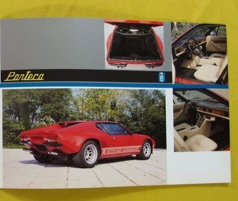 Brochure - De Tomaso - Pantera GTS