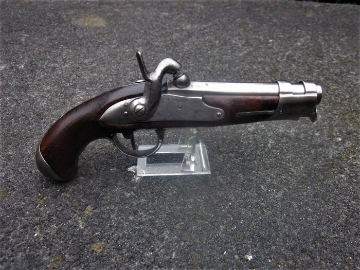 Francia - 1820 - Royale de Mauberg - Mod AN IX gendarmerie - Percussione - Pistola - 15mm